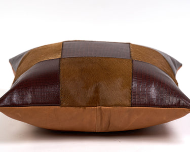 Cow Hide Pillow  16"X16"